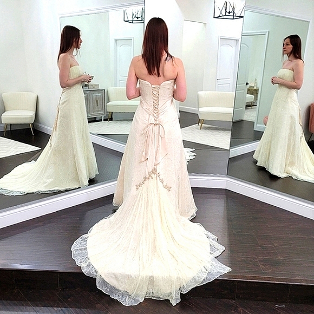 𝗟𝗜𝗞𝗘 🅽🅴🆆 Haute Couture by Maggie Sottero Wedding Dress